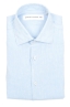 SBU 04902_24SS Camisa clásica de lino azul 06