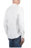 SBU 04910_24SS クラシックなマンダリンカラーの白い綿のシャツ 04