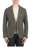 SBU 04922_24SS Brown stretch cotton sport jacket 01