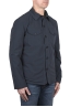 SBU 04931_24SS Blue quilted overshirt in technical fabric 02
