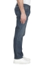 SBU 04962_24SS Teint pur indigo délavé à la pierre coton stretch jeans bleu 03