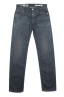 SBU 04967_24SS Denim bleu jeans délavé en coton biologique 06
