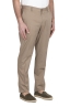 SBU 04970_24SS Chino pants in beige ultra-light stretch cotton 02
