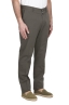 SBU 04979_24SS Classic chino pants in brown stretch cotton 02