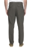 SBU 04981_24SS Brown soft cotton blend pants with pinces 05