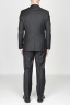 SBU 01036 Costume formel gris pour hommes en laine blazer et pantalon 03