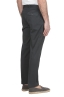 SBU 04985_24SS Grey soft cotton blend pants with pinces 04