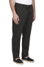 SBU 04990_24SS Pantaloni comfort in cotone elasticizzato neri 02