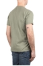 SBU 05015_24SS T-shirt girocollo aperto in cotone fiammato verde 04