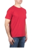 SBU 05019_24SS T-shirt girocollo aperto in cotone fiammato rosso 02
