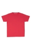 SBU 05019_24SS T-shirt girocollo aperto in cotone fiammato rosso 06