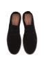 SBU 05042_24SS Original black suede leather lace up espadrilles with rubber sole 04
