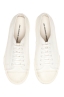 SBU 05057_24SS Zapatillas clásicas con cordones en lona de algodón blancas 04