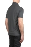 SBU 05066_24SS Short sleeve grey light cotton polo shirt 04
