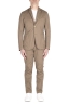 SBU 05113_24SS Khaki cotton sport suit blazer and trouser 01