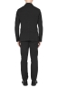 SBU 05122_24SS Blazer et pantalon de costume sport en coton noir 03