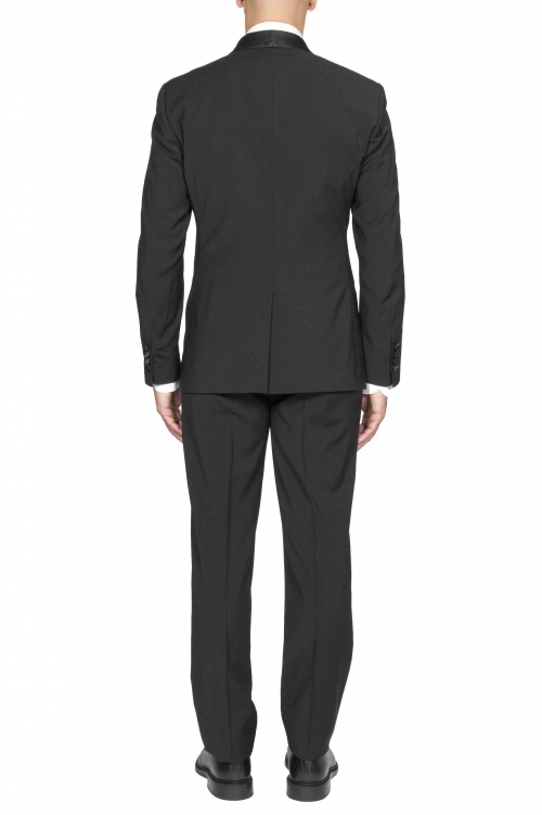 SBU 01060 Two piece tuxedo suit 01