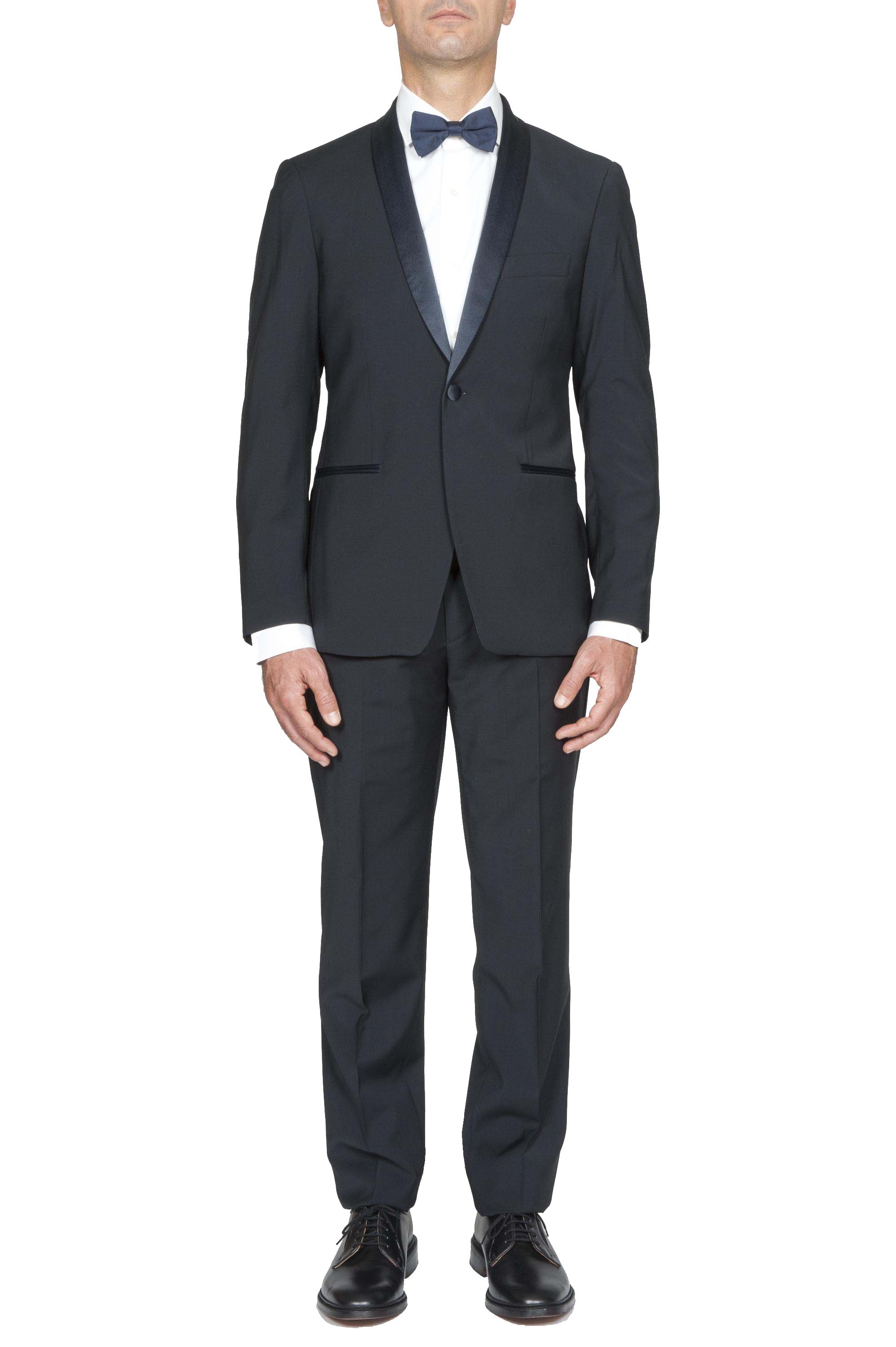 SBU 01061 Two piece tuxedo suit 01