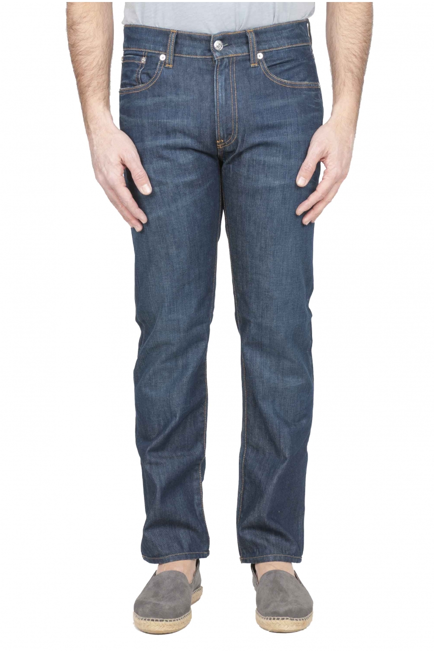 SBU 01123 Cotton denim blue jeans 01