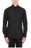 SBU 05774_AW Black cotton twill shirt 01