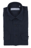 SBU 05782_AW Blue cotton work shirt with pockets 06