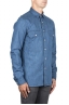 SBU 05783_AW Camisa de trabajo vaquera de algodón con bolsillos 02
