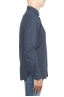 SBU 05787_AW Plain soft cotton blue flannel shirt 03