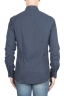 SBU 05787_AW Plain soft cotton blue flannel shirt 05