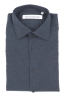 SBU 05787_AW Plain soft cotton blue flannel shirt 06