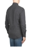 SBU 05790_AW Plain soft cotton grey flannel shirt 04
