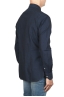 SBU 05792_AW Natural indigo dyed classic blue cotton denim shirt 04