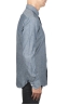 SBU 05793_AW Camisa vaquera clásica de algodón gris 03