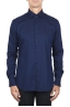 SBU 05794_AW Classic navy blue cotton oxford shirt 01
