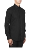 SBU 05796_AW Classic black cotton oxford shirt 02