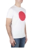 SBU 01170 Clásica camiseta de cuello redondo manga corta de algodón roja y blanca gráfica impresa 02