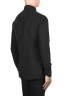 SBU 06136_SS Camicia in twill di cotone nera 04