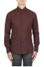 SBU 06137_SS Camicia in twill di cotone bordeaux 01