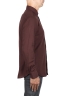 SBU 06137_SS Camicia in twill di cotone bordeaux 03