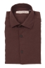 SBU 06137_SS Camicia in twill di cotone bordeaux 06