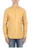 SBU 06139_SS Camicia in twill di cotone gialla 01