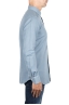 SBU 06143_SS Camicia in twill di cotone celeste 03