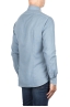 SBU 06143_SS Camicia in twill di cotone celeste 04