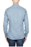 SBU 06143_SS Camicia in twill di cotone celeste 05