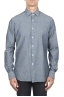 SBU 06149_SS Camicia classica in denim di cotone grigio 01