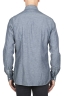 SBU 06149_SS Camicia classica in denim di cotone grigio 05