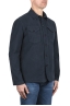 SBU 06184_SS Camicia in cotone navy blu 02