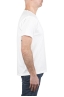 SBU 06256_SS T-shirt girocollo aperto in cotone fiammato bianco 03