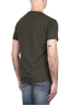 SBU 06267_SS T-shirt girocollo aperto in cotone fiammato verde 04