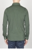SBU - Strategic Business Unit - 古典的なポイントの襟緑の綿のジャージーシャツ