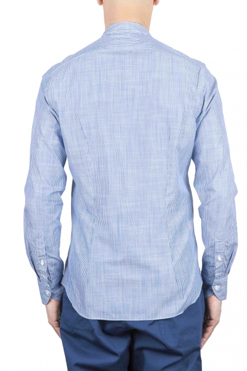 SBU 01274 Mandarin collar cotton shirt 01